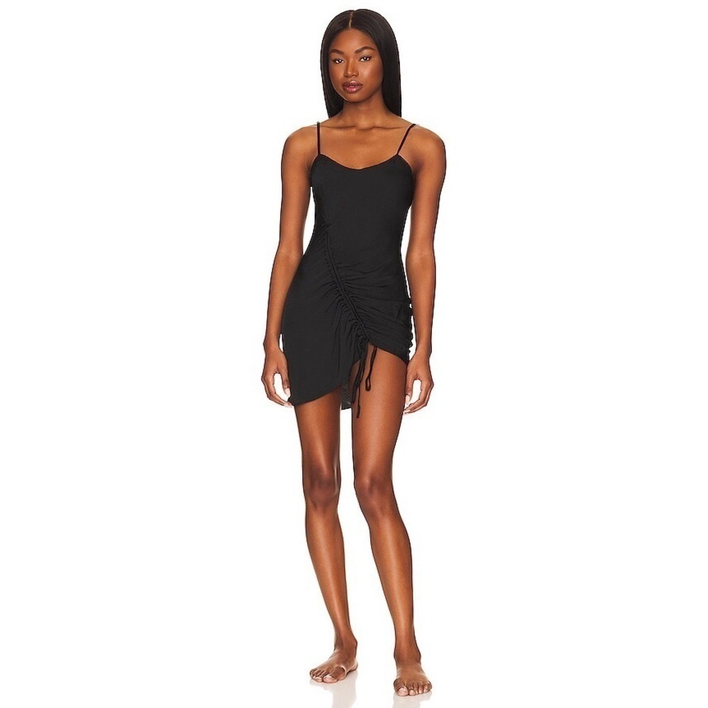 Free People | Intimately Be My Mini Slip Dress Black Size XS